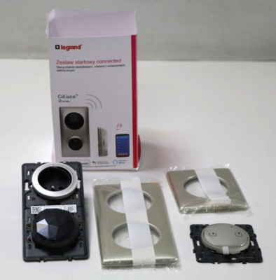 Legrand 067770 Starthilfepaket Céliane mit Netatmo, 1 Steckdose, 1 Steuerkontrol