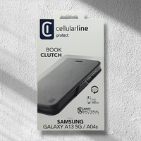 Cellularline Protect Book Clutch Samsung Galaxy A13 5G / A04S Tasche Neu & Ovp