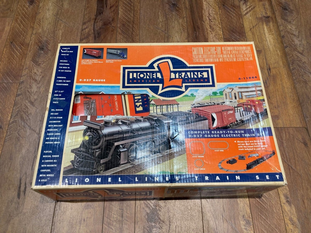 LIONEL TRAINS AMERICAN LEGEND STARTER SET #6-11944 Original Box