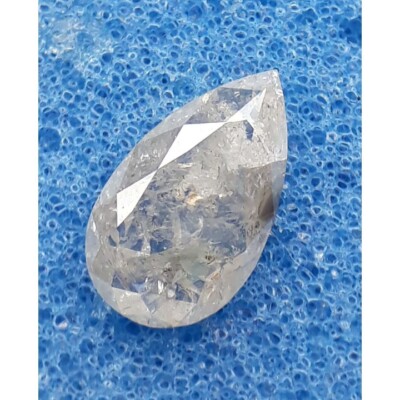 0.89 Ct, Salt and Papper Diamond, Rustic Diamond, White Diamond,Loose Diamond,