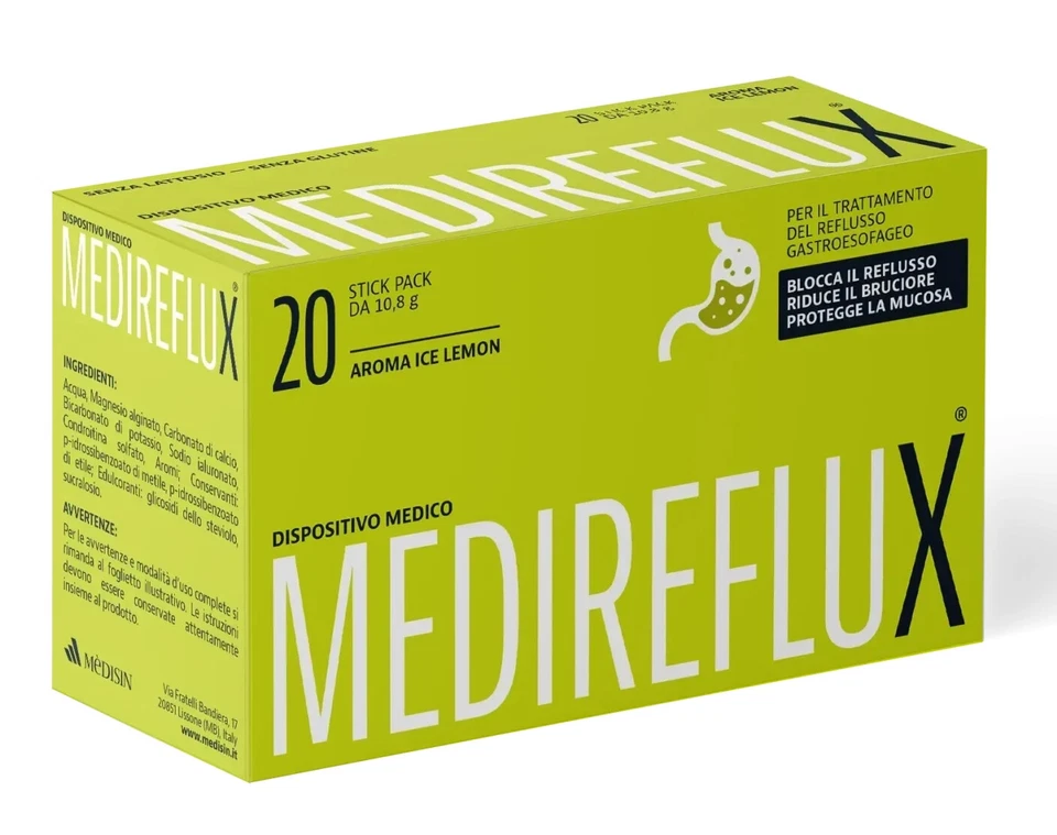 MEDISIN SRL Medireflux 20 stick - MEDISIN