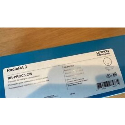 Lutron RR-PROC3-CW Ra3 Processor Recess J-Box Adapter