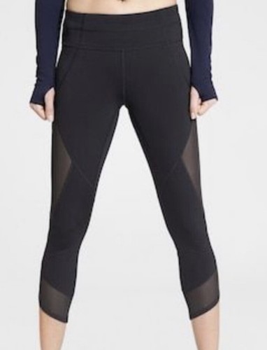 Aura Sonar Capri Legging Mesh Black 