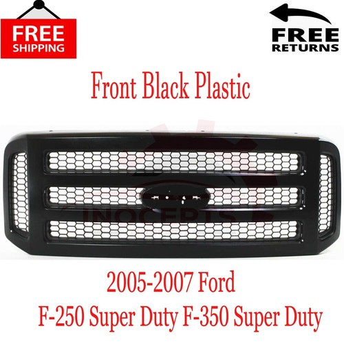 Front Bumper Kit For 2005-2007 Ford F-250 & F-350 – Includes Bumper, Cover, Valance & Brackets, Chrome/Textured 7 thumbnail image