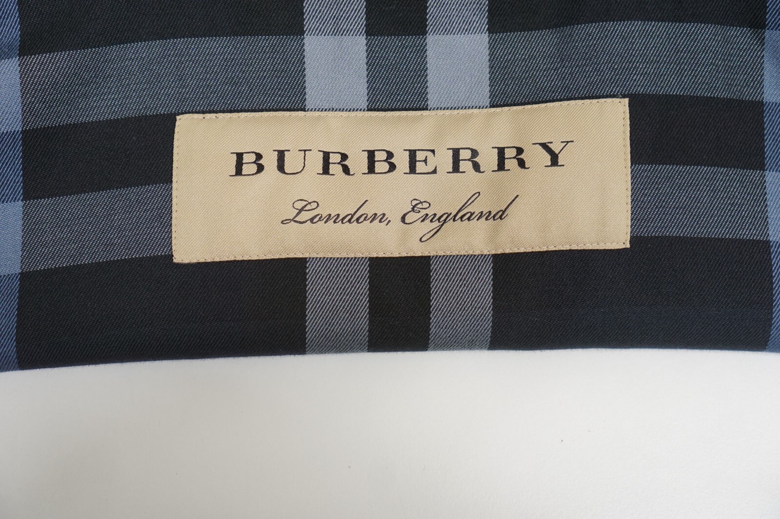 Men Burberry Bomber Jacket Indigo Beaufort Size L UK/US42 image 3