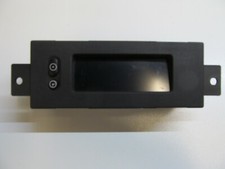 Opel Corsa C X01 Facelift LCD Uhr mitte grau Display vorn original Bj 04-