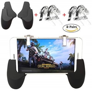 Details about PUBG Mobile Game Controller Joystick Gamepad Double L1R1 Aim  Trigger Fire button - 