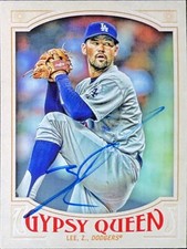 2016 Topps Gypsy Queen #224 Zach Lee Rookie Los Angeles Dodgers AUTO SIGNED