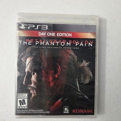Playstation 3 Metal Gear Solid V: The Phantom Pain New Sealed Day One Edition