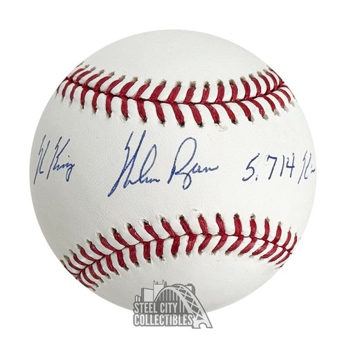 Nolan Ryan K INSC Autographed Official MLB Baseball - PSA/DNA