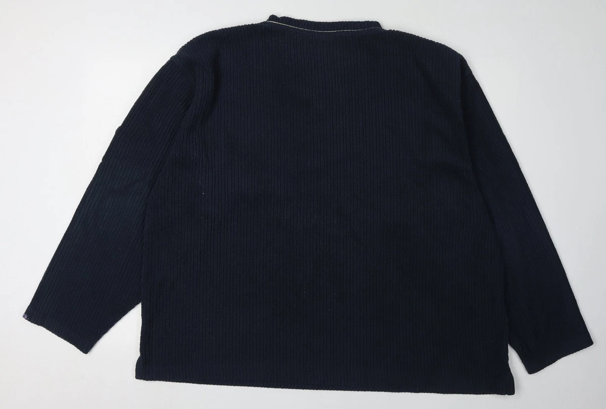 Sudadera pulóver Lee Cooper para hombre talla XL azul manga larga