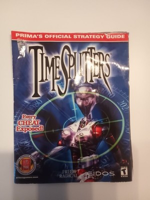 Timesplitters Official Strategy Guide Prima Gaming Xbox PlayStation retro tech