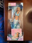Vintage 2003 Mattel Barbie Fairytopia Magical Mermaid Blue Kayla Doll - DMG BOX