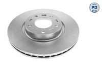 2X Bremsscheibe MEYLE-PD: Advanced Performance And Design. Meyle 35-15 521 0039/