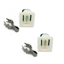 2 Pack Dryer Door Catch and Latch Kit for Maytag, Amana, Whirlpool, Frigida...