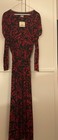 Anne Klein black and red dress