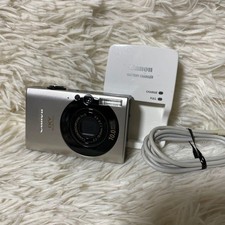 Canon IXY DIGITAL 25 IS Silver Compact Digital Camera Tested Working Japan