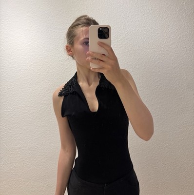 Vintage 90s Body von Feel Good Paris   Gr. 36