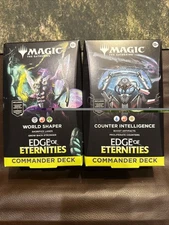 Magic the Gathering Deck Commander Decks Edge of Eternities MTG Set of 2