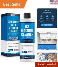 Fragrance-Free Ice Maker Cleaner 16 oz - Universal Descaler for Ice Machines
