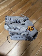 Hi-Gold Gray Baseball Glove Hardball Pitcher Left-Handed Used