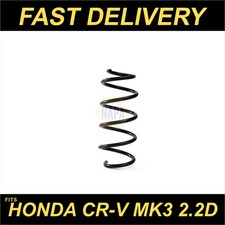 Coil Spring Handed for HONDA CR-V Mk3 RE6 2.2D Front Left 2007 on Suspension