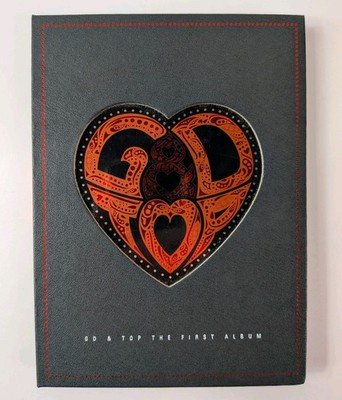 GD & TOP The First Album K-Pop 2010 CD Photobook BIGBANG Duo G-Dragon T.O.P RARE