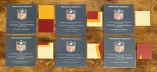 Lot of John Riggins Redskins Game Used Worn Jersey Patches Swatches NFL HOF