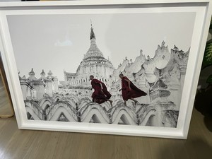 Extra Large “Novice Monks Myanmar 1999” By Dominic Petruzzi Print