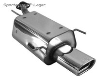 Fox Sportauspuff Opel Astra G Stufenheck 135x80 flachoval mit Absorber