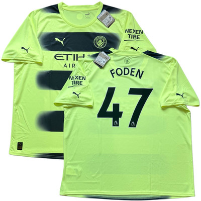 2022/23 Manchester City Third Jersey #47 Foden 3XL Puma Premier