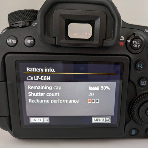*1 Jahr Garantie für USA* Canon EOS 6D Mark II DSLR-Gehäuse sauberer Sensor... - Bild 21 von 24