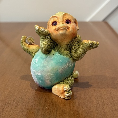 1991 Marty Sculpture Dragon Keep Hatchlette I Dunnoette #5156 Dragon Rare HTF