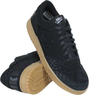 Nike 854166-002 Men Big Low LUX Black Gum Light Brown - 12.5