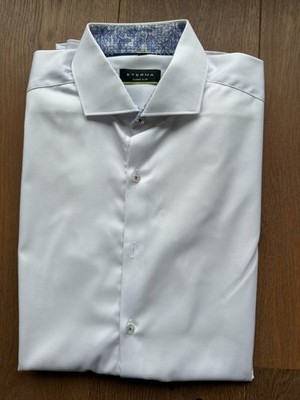 Eterna Hemd, Herren, Weiß, Größe 38 (Super Slim) - Hervorragender Zustand
