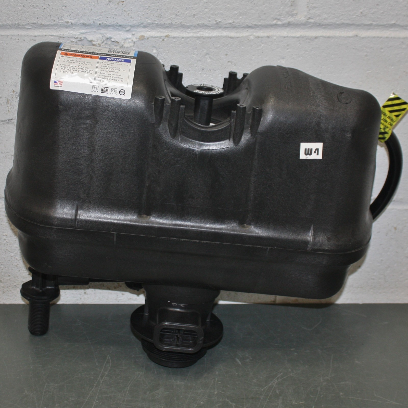 Flushmate Pressure Assist Flushing System M-101526-F3B, for Toilet w/ Pushbutton