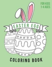 Creative Papers Easter Egg Coloring Book For Kids Ages 1 Paperback UK IMPORT