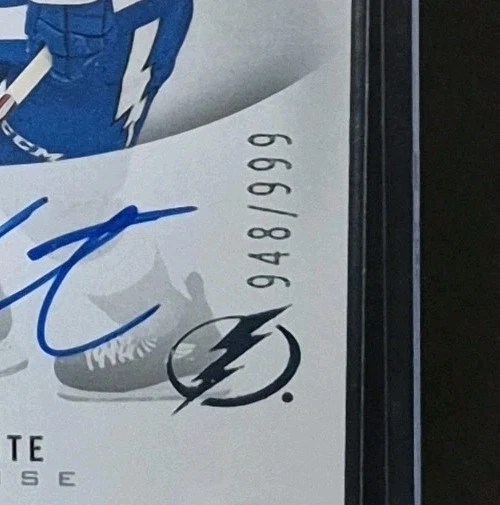 2020-21 Sp Authentic Future Watch Auto /999 Cal Foote #201 - Image 3 of 3