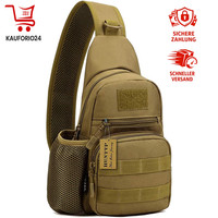 Brusttasche Herren Sling Bag Tactical Schultertasche Molle UmhäNgetasche