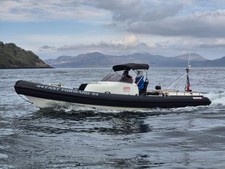 Scorpion 8m RIB with Trailer