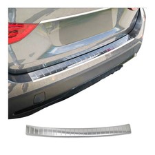 Ladekantenschutz Stoßstangenschutz für BMW X1 E84 FL 2012-2015 Edelstahl Silber