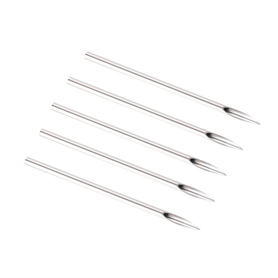 Sterilized Stainless Steel Disposable Body Piercing Needles