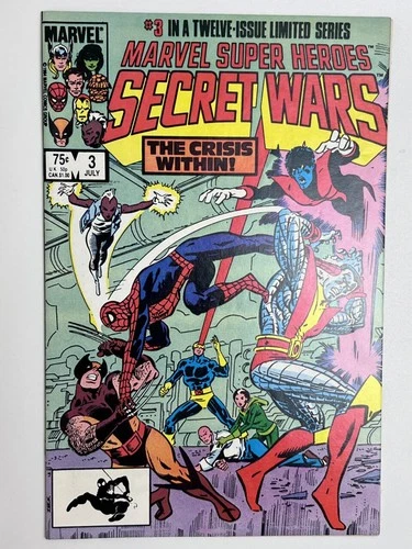 Marvel Super Heroes Secret Wars #3 (1984) 1st app. Volcana, 1st app. Titania ...