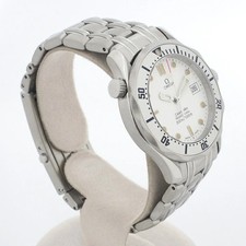 Omega Seamaster 300M Professional Quartz SS White Dial Men's Watch 2562.20.00 2