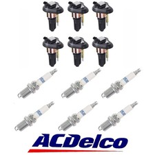 6x Ignition Coilacdelco Iridium Spark Plug Fit Chevy Trailblazer Gmc Envoy 4.2l 6x Ignition Coilacdelco Iridium Spark Plug Fit Chevy Trailblazer Gmc Envoy 4.2l