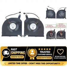 CPU GPU Cooling Fan for Gigabyte Aorus 15P 17G AERO 15 17 RP77 12V 3-Pin