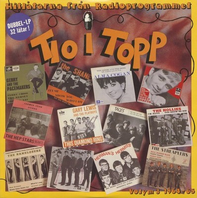 Various - Tio I Topp Vol.3 - 1964-65 (2-LP) - Vinyl Beat/Rock/60s/70s