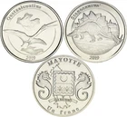 Mayotte Coin Set 2019 "Stegosaurus and Quetzalcoatl" UNC