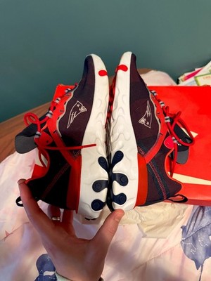 Nike React Element 55 *NEW ENGLAND PATRIOTS LIMITED EDITION* Mens Size 9.5