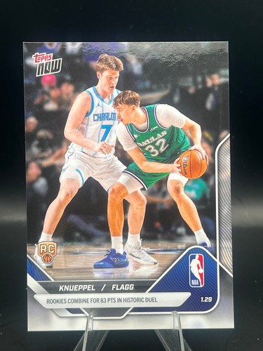 Kon Knueppel / Cooper Flagg #152 2026 Topps Now card